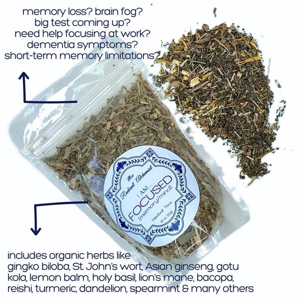 Focused (memory / mind) Herbal Tea