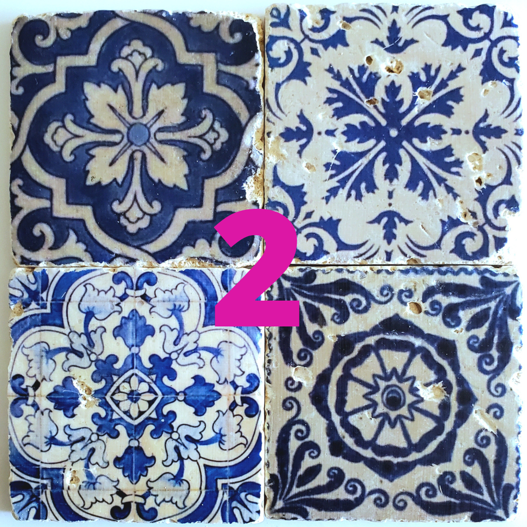 Azulejo Tile Coasters – The Radiant Alchemist
