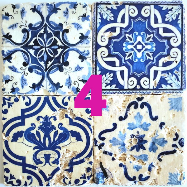 Azulejo Tile Coasters